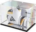 Boxing Glove Display Case with Mirror Back and Base, Acrylic Display Case by KOLIPI