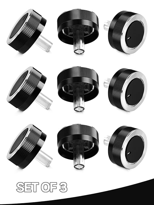Upgraded 3PCS Toyota Tundra AC Knobs Compatible - Image 8