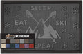 GORILLA GRIP 100% Waterproof All-Season WeatherMax Doormat 35x23, US Designed by GorillaGrip