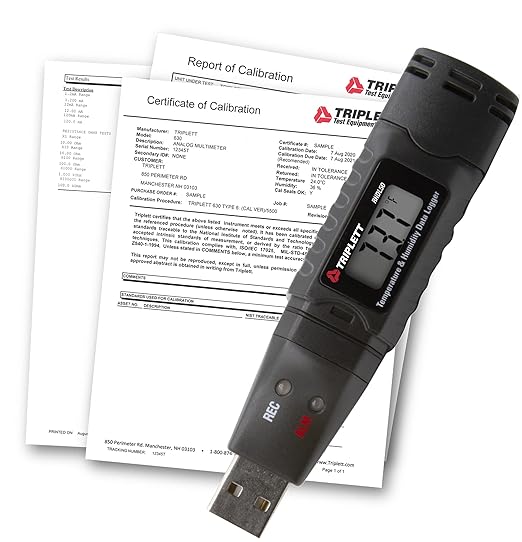 Triplett RHDL50-NIST USB Temperature/Humidity Datalogger - Image 2