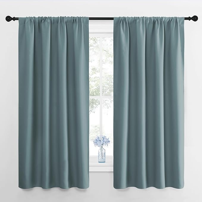 NICETOWN RV Blackout Curtains for Camper Windows, Short Blackout Curtains & by NICETOWN