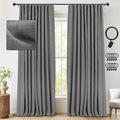 INOVADAY Thermal Sliding Door Curtains 100% Blackout Curtains by INOVADAY