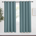 NICETOWN Blackout Greyish Blue Curtains & Drapes by NICETOWN