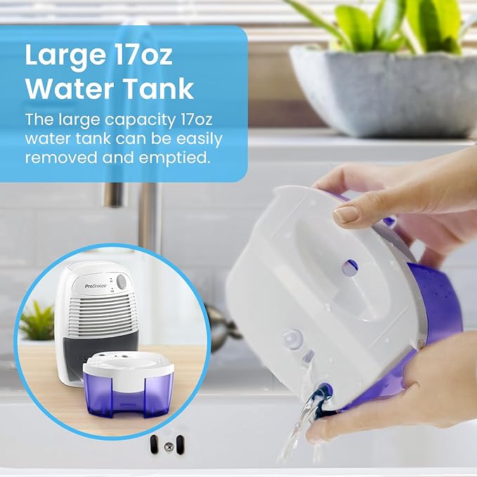 Pro Breeze Dehumidifiers for Home, 215sqft Small Dehumidifiers for Room - Image 3