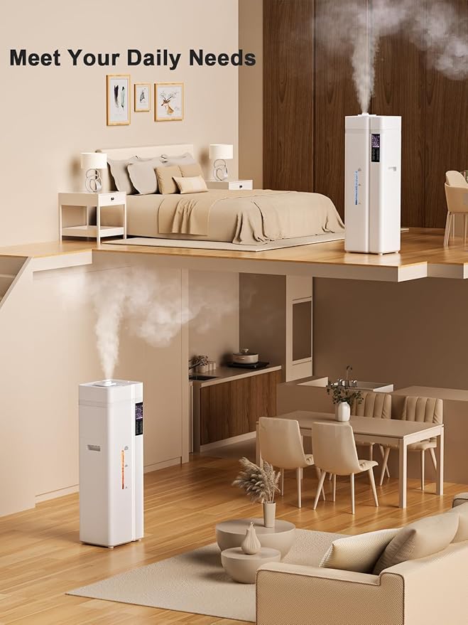 13L/3.4Gal Humidifiers for Bedroom, Ultrasonic Warm & Cool Mist Humidifier - Image 7