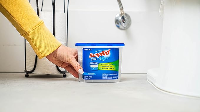 DampRid Fresh Scent Disposable Moisture Absorber, 10.5 oz., 3 Pack – Attracts & - Image 9