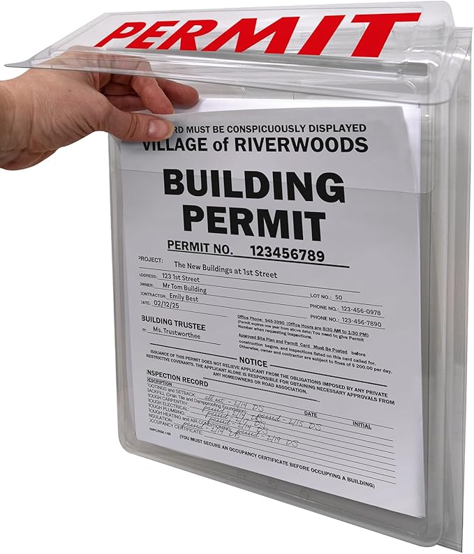 Mediz Outdoor Permit Brochure Box - Image 2