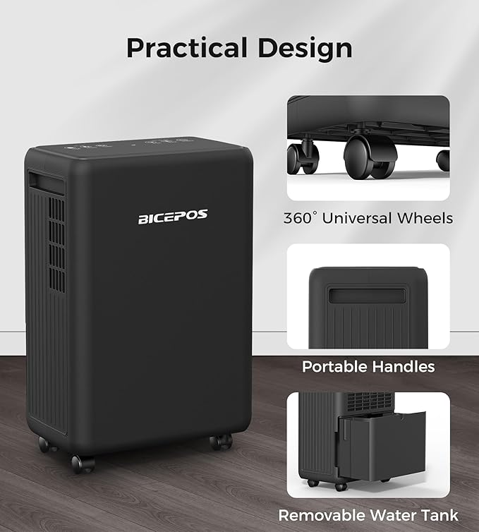 2000 Sq.Ft Dehumidifier for Basement, 30 Pints Dehumidifiers for Home - Image 6