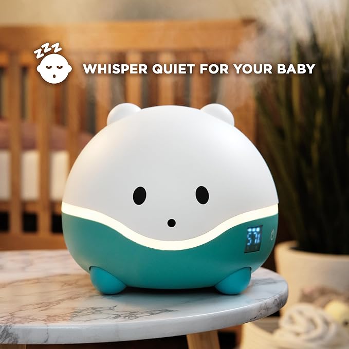 LittleHippo WISPI 3-in-1 Humidifier, Diffuser & Night Light - Image 3