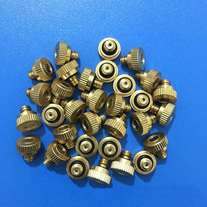 RuoFeng Mister Nozzles Brass For Outdoor Cooling System Low-Pressure Atomizer - Image 4