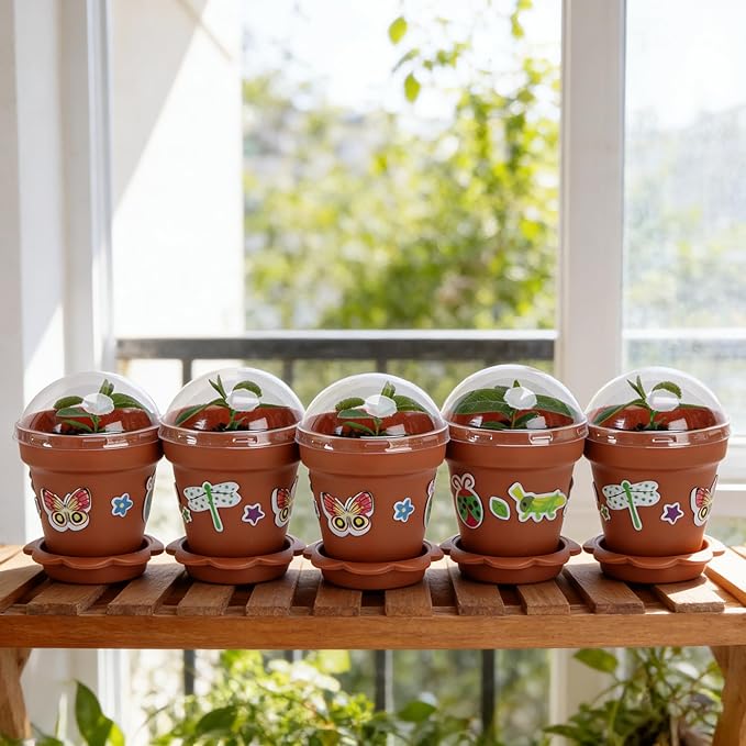 25 Packs Cupcake Plant Nursery Pots - Image 5