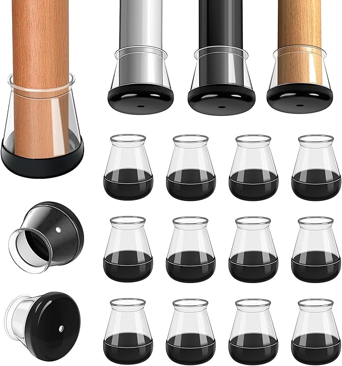 Chair Leg Floor Protectors for Hardwood Floors and Carpet GICUNK Silicone by GICUNK