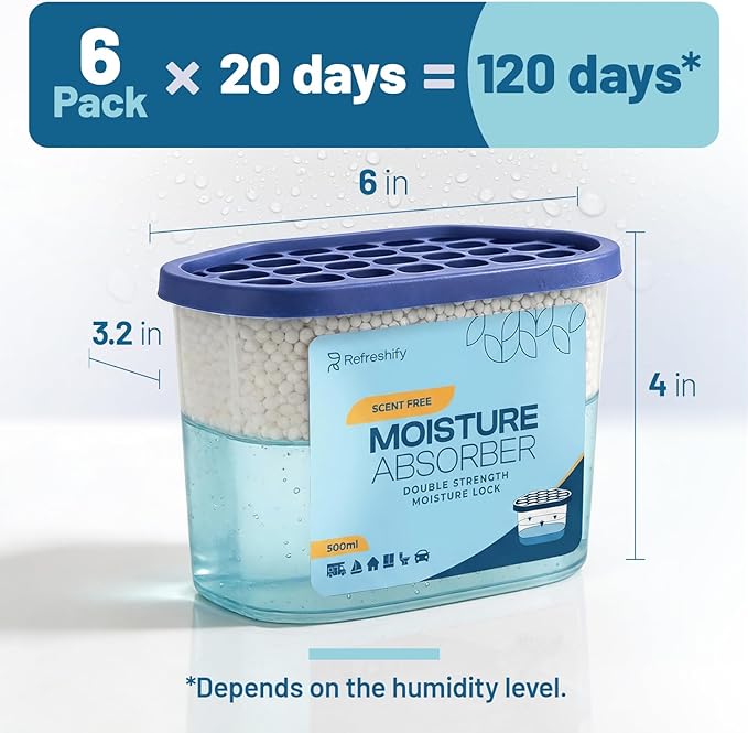 Premium Moisture Absorbers and Dehumidifier Tubs – High-Efficiency Closet - Image 8