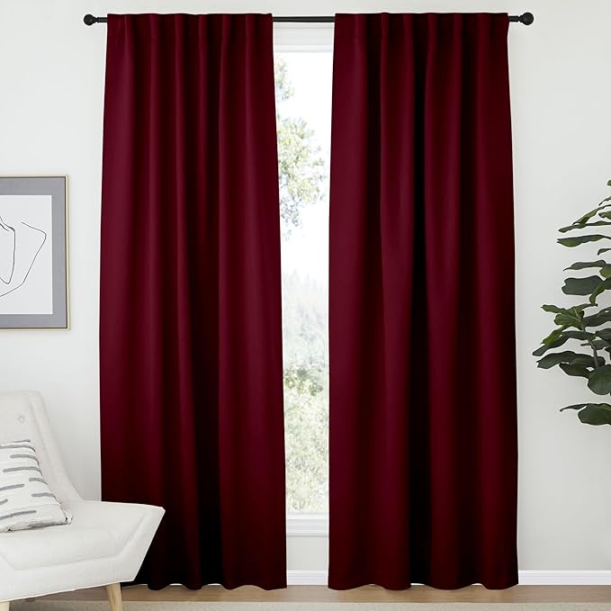 NICETOWN Blackout Curtain Panels Window Draperies by NICETOWN