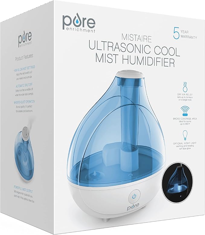 Pure Enrichment MistAire Ultrasonic Cool Mist Humidifier - Image 8