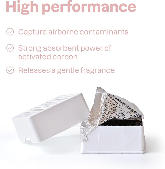 ATTITUDE Baby Air Purifier, Activated Carbon Freshener, Odor Remover, Plant and - Image 4