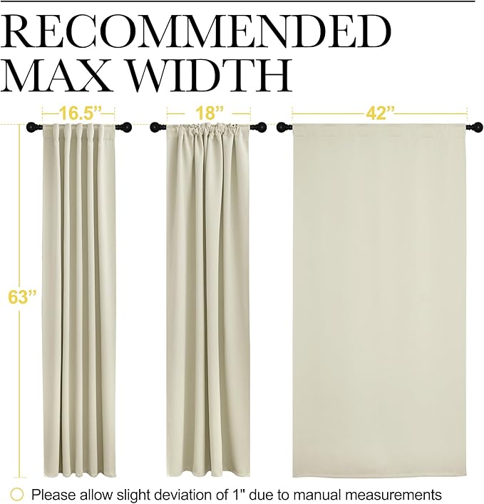 NICETOWN RV Curtains for Camper Windows - Image 7