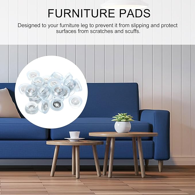 Ciieeo 50pcs Silicone Furniture Foot Pads - Image 6