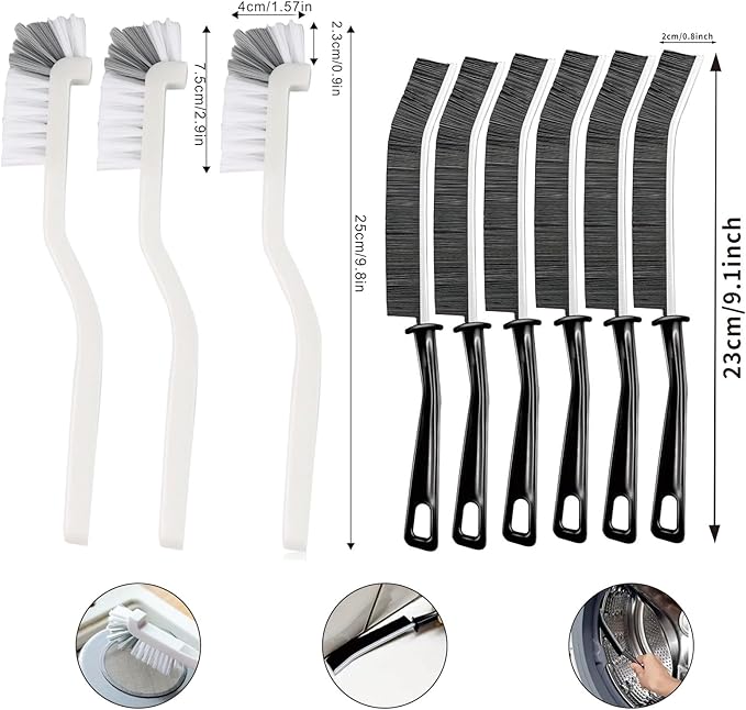 18 Pieces Crevice Cleaning Brush, Corner Brush, Screen Cleaner Brush, Cleaning - Image 2