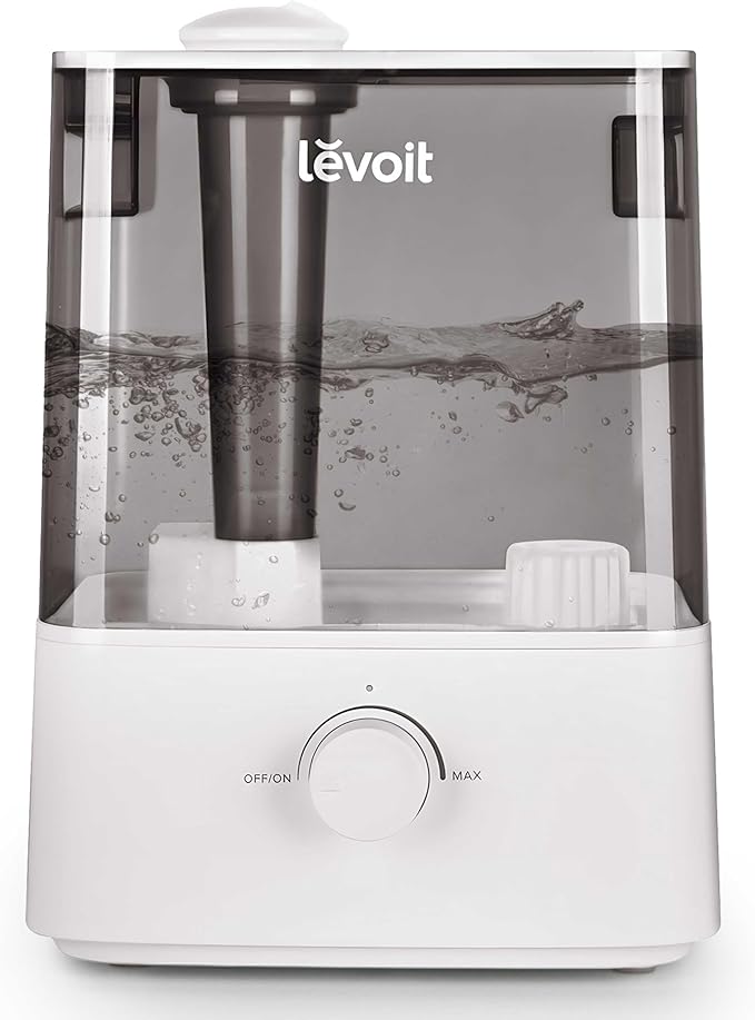 LEVOIT Classic300 Ultrasonic Top Fill Humidifier, Extra Large 6L Tank Last by Levoit
