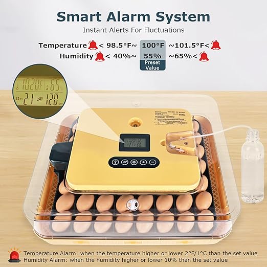 Incubators for Hatching Eggs, 56 Eggs Incubator - Image 5