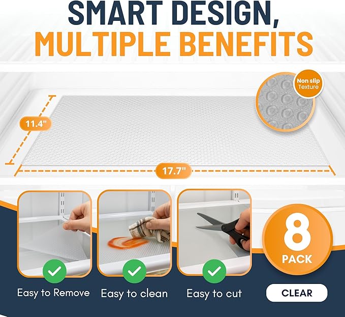 Refrigerator Liners for Shelves by Linda’s Essentials - Image 2