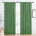 NICETOWN Window Curtains Blackout Drapes, Froest Green, 1 Pair, 52 by 84-Inch by NICETOWN