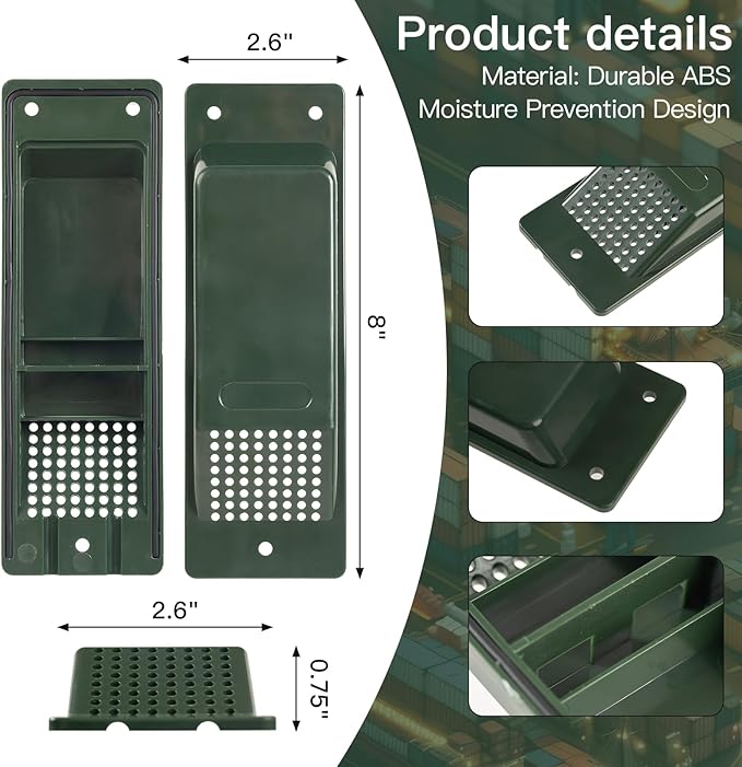 Shipping Container Air Vent Kit Heavy Duty Shipping Container Accessories Cross - Image 2