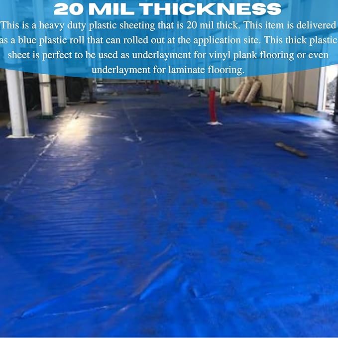VBS - SEALCORE+ 20 Mil Concrete Vapor Barrier - Thick Plastic Sheet - Image 4