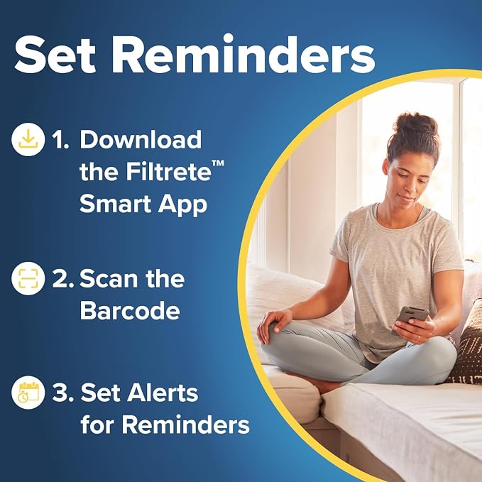 Filtrete 24x24x1 AC Furnace Air Filter, MERV 12, MPR 1500, CERTIFIED asthma & - Image 8