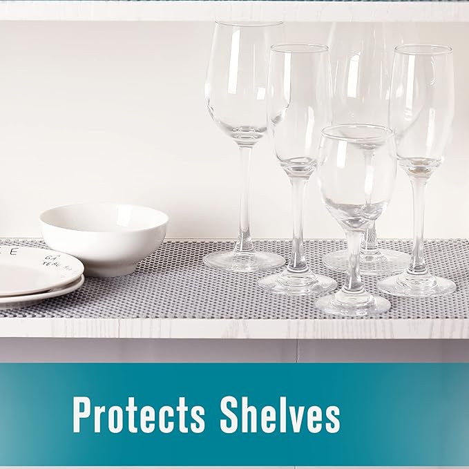 Shelf and Drawer Liner for Kitchen Cabinets Non-Adhesive, Non Slip Durable - Image 3