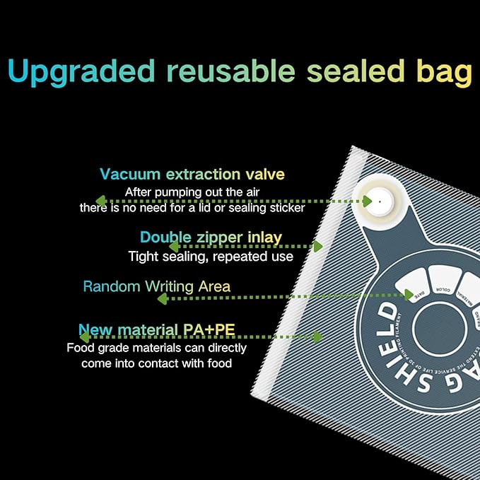 Filament Vacuum Storage Kit 3D Filament Vacuum Storage Bags - Image 4