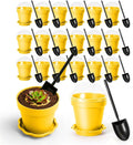 20 Pcs Nursery Pots with Humidity Dome, Flower Pot Dessert Cups with Bring A by Unknown