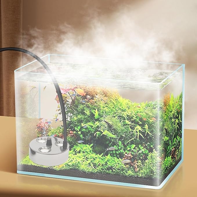 3-Head Ultrasonic Mist Maker Fogger - 900ml/H Humidifier Machine - Image 2