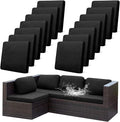 14Pcs Outdoor Stretch Cushion Covers, Waterproof Outdoor Chair Cushion Covers by CALBODE