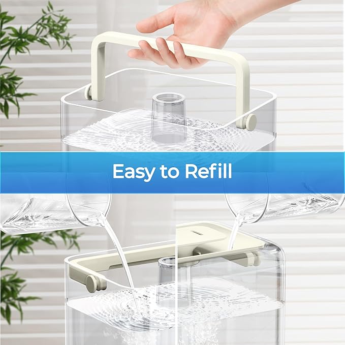 CHIVALZ Humidifiers for Bedroom Large Room Home, 6L Cool Mist Humidifier for - Image 6