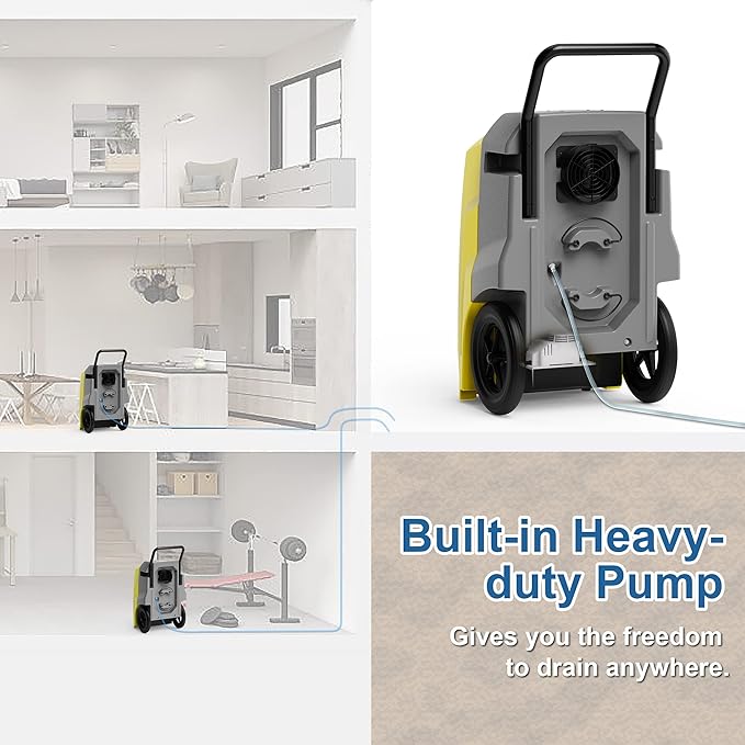 AlorAir 180 Pints Commercial Dehumidifier - Image 4