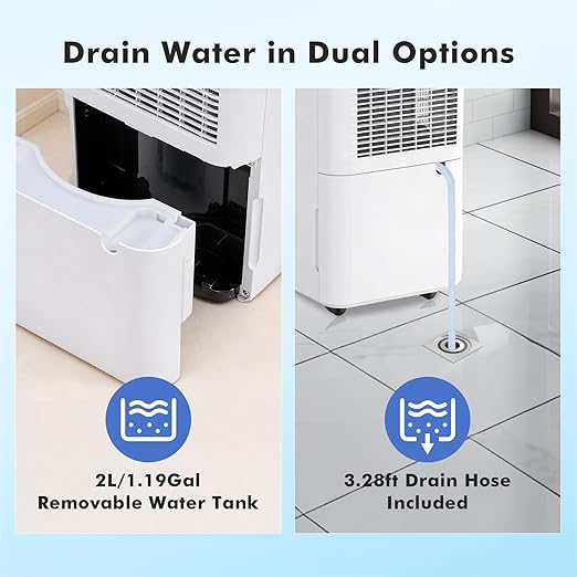 NEWBULIG 30Pints Dehumidifier - Image 6