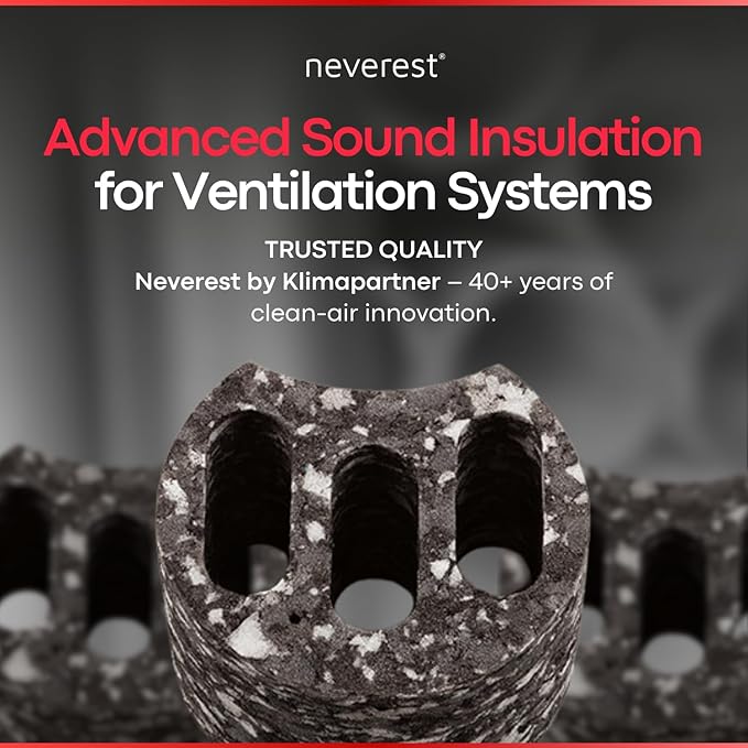 neverest® ESD 3.1 in Inline Duct Silencer – HVAC Noise Reduction, Tool-Free - Image 6