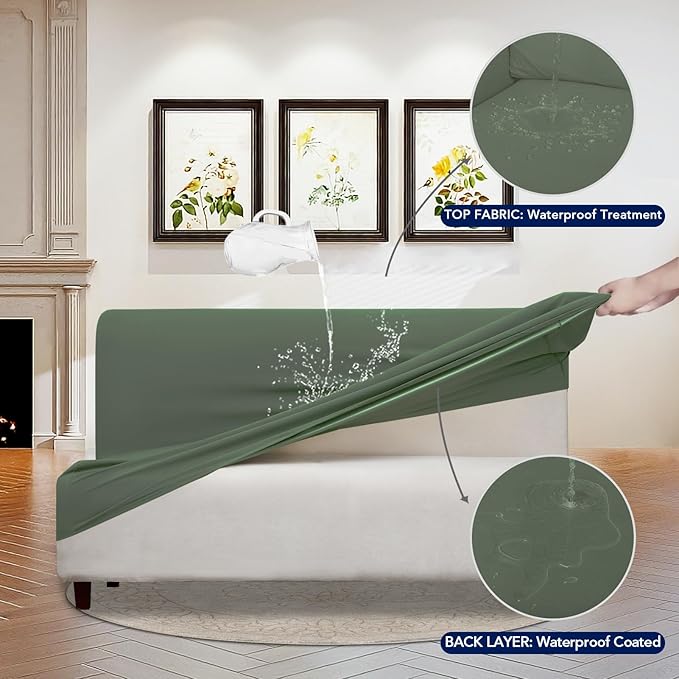 PureFit 100% Dual Waterproof Futon Cover - Image 3