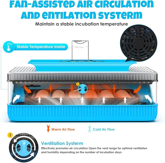 25 Egg Incubator Digital Poultry Hatcher Machine - Image 2
