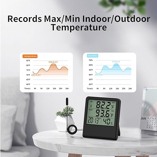 4-in-1 Thermometer Hygrometer - Image 5