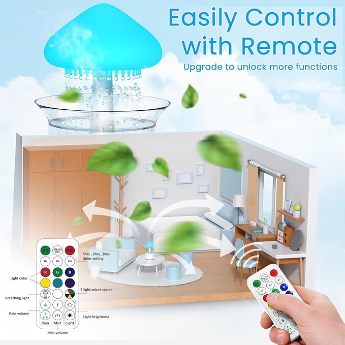 Diffuserlove Cloud Humidifier Rain Water Drip Diffuser Humidifier - Image 5