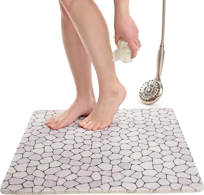 Enkosi Loofah Shower Mat Non-Slip by ENKOSI