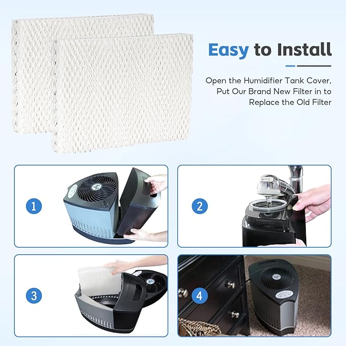 8-Pack MD1-0002 MD1-0001 Replacement Wick/Filters Compatible - Image 6