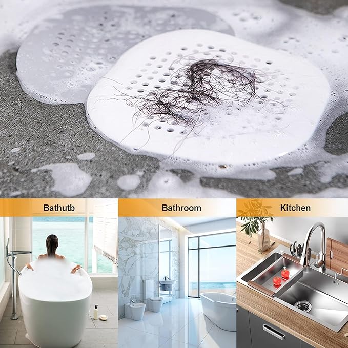 Hair Drain Catcher, Square Drain Cover - Image 5
