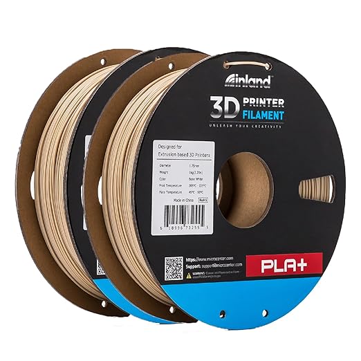 INLAND Micro Center PLA+ 3D Printing Filament 1.75mm by INLAND