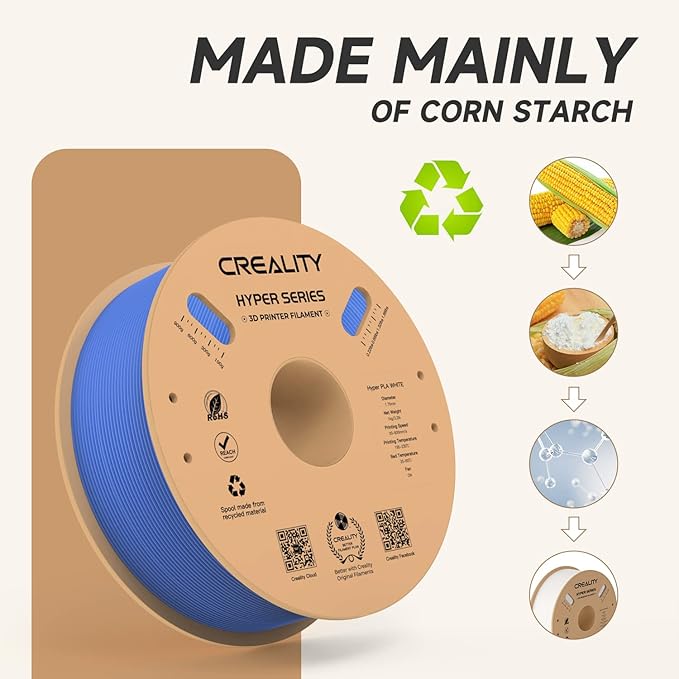 Official Creality Hyper PLA Filament 1.75mm, High Speed PLA 30-600mm/s 3D - Image 5