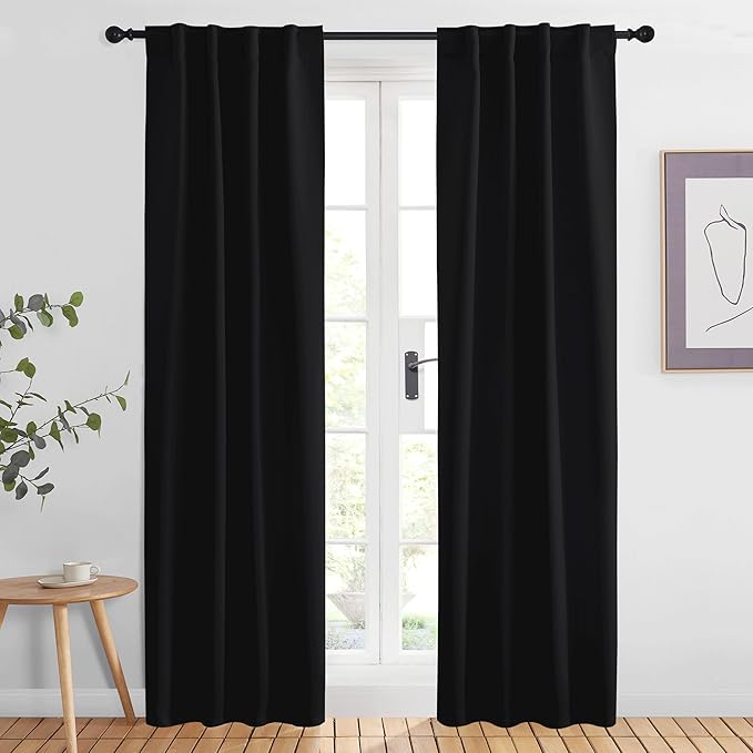 NICETOWN Halloween Black Out Curtain Panels by NICETOWN