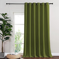 NICETOWN Blackout Sliding Glass Door Curtains, Room Darkening Thermal Insulated by NICETOWN
